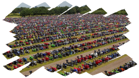 Motorradparkplatz TT Assen