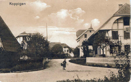 Mädchen auf Kreuzung
